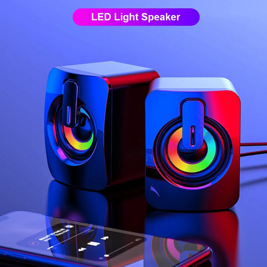 SonicGlow USB Stereo Speakers