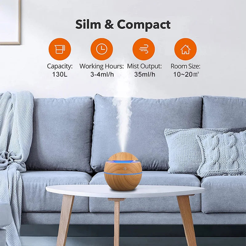 MistifyWood USB Aroma Diffuser