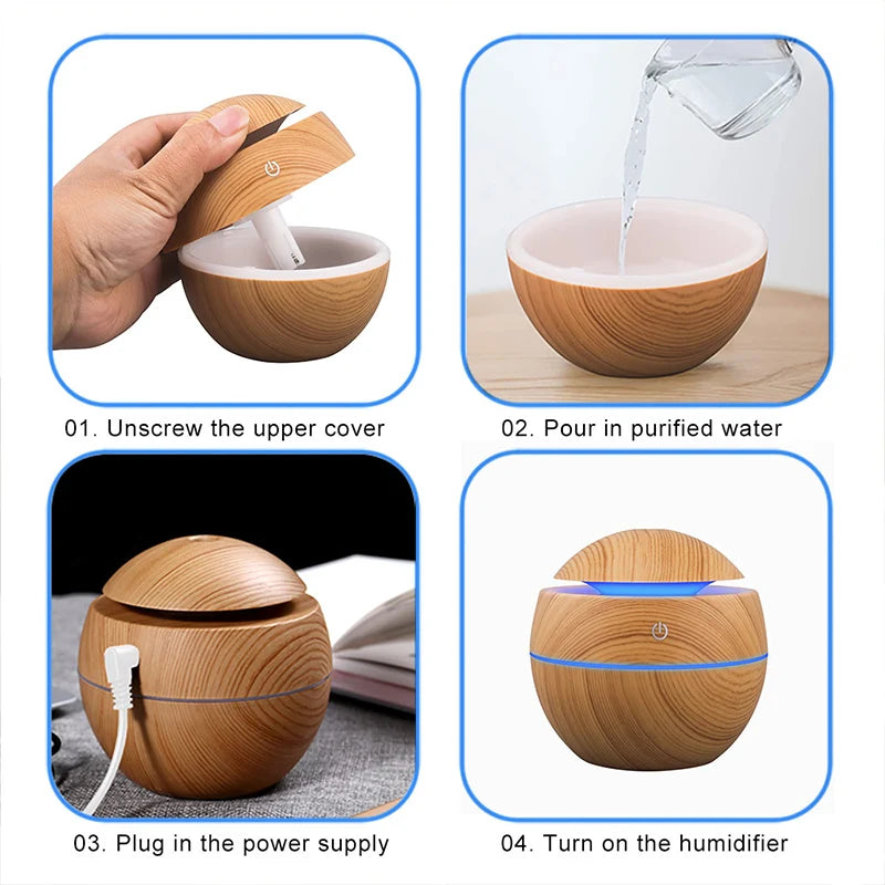 MistifyWood USB Aroma Diffuser